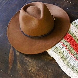 Pecan Belted Panama Hat